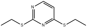 2,4-bis-ethylmercapto-pyrimidine Structure