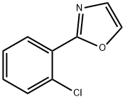 2-(2-クロロフェニル)オキサゾール 化学構造式