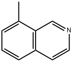 8-METHYL-ISOQUINOLINE Structure