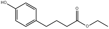 Benzenebutanoic acid, 4-hydroxy-, ethyl ester Structure