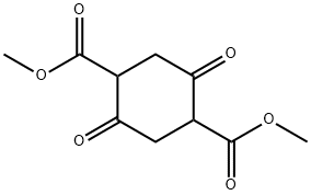 2,5-二甲氧酰基-1,4-环己二酮,6289-46-9,结构式