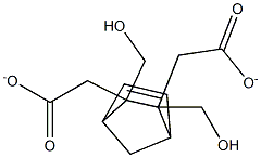 [5-(acetyloxymethyl)-6-bicyclo[2.2.1]hept-2-enyl]methyl acetate Structure