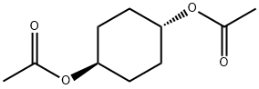 二酢酸1α,4β-シクロヘキシレン 化学構造式