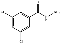3,5-二氯苯酰肼, 62899-78-9, 结构式