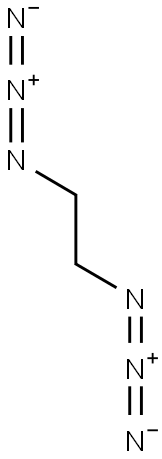1,2-二叠氮基乙烷,629-13-0,结构式