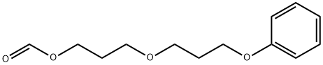 Formic acid 3-(3-phenoxypropoxy)propyl ester Structure