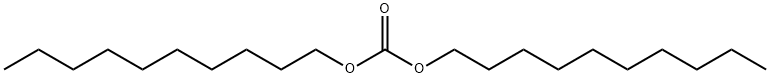 炭酸ジデシル 化学構造式