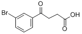 4-(3-BROMOPHENYL)-4-OXOBUTYRIC ACID 结构式