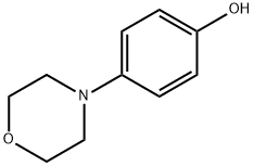 4-吗啉苯酚, 6291-23-2, 结构式