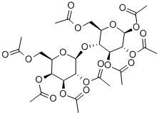 LACTOSE OCTAACETATE Struktur