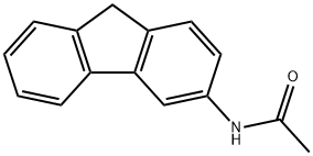 3-acetylaminofluorene Structure