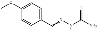 4-METHOXYBENZALDEHYDE SEMICARBAZONE  97 Structure