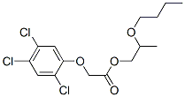 2-butoxypropyl 2-(2,4,5-trichlorophenoxy)acetate Struktur