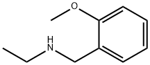 N-(2-メトキシベンジル)エタンアミン 化学構造式