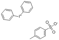 DIPHENYLIODONIUM P-TOLUENESULFONATE 化学構造式