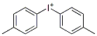 ジ-p-トリルヨードニウム·ブロミド 化学構造式