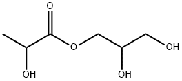2,3-dihydroxypropyl 2-hydroxypropanoate Structure