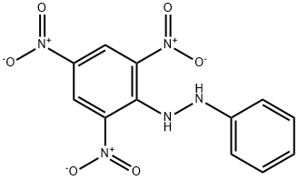 Hydrazine, 1-phenyl-2-picryl- Structure