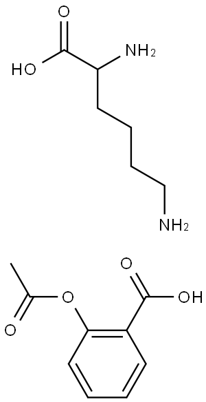 DL-Lysine acetylsalicylate Structure