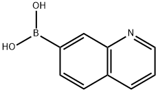 喹啉-7-硼酸 结构式