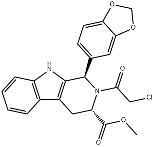 (1R,3S)-1-(1,3-Benzodioxol-5-yl)-2-(2-chloroacetyl)-2,3,4,9-tetrahydro-1H-pyrido[3,4-b]indole-3-carboxylic Acid Methyl Ester price.