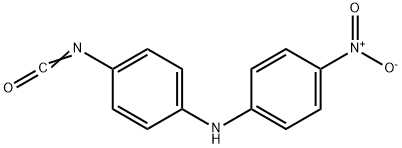 p-(p-Nitroanilino)phenyl isocyanate Struktur