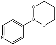 4-吡啶硼酸-1,3-丙二醇酯 结构式