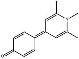 4-(1,2,6-trimethylpyridin-4-ylidene)cyclohexa-2,5-dien-1-one Struktur