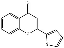 Chromone, 2-(2-thienyl)- Structure