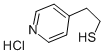 4-ピリジンエタンチオール塩酸塩 化学構造式