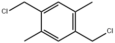1,4-ビス(クロロメチル)-2,5-ジメチルベンゼン 化学構造式