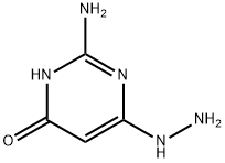 2-AMINO-4-HYDROXY-6-HYDRAZINOPYRIMIDINE Struktur