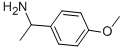 1-(4-METHOXY-PHENYL)-ETHYLAMINE Structure