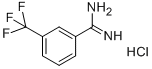 3-トリフルオロメチルベンズアミジン塩酸塩 化学構造式