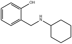 2-CYCLOHEXYLAMINOMETHYL-PHENOL Struktur