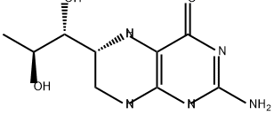 四氢生物蝶呤, 62989-33-7, 结构式