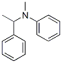 N-methyl-N-(1-phenylethyl)aniline Struktur