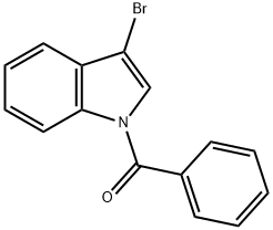 (3-bromoindol-1-yl)-phenyl-methanone Structure