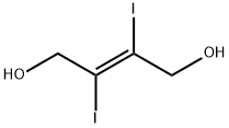 (E)-2,3-Diiodobut-2-ene-1,4-diol Structure