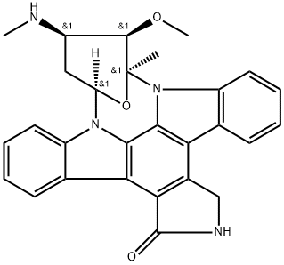 星孢菌素 结构式