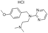 塩酸トンジルアミン 化学構造式