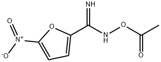 5-NITRO-2-FURAMIDEO-ACETOXIME Struktur