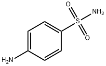 对氨基苯磺酰胺,63-74-1,结构式