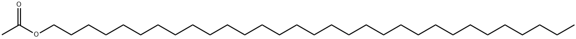 乙酸蜜蠟酯, 630-00-2, 结构式