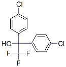 1,1-ビス(4-クロロフェニル)-2,2,2-トリフルオロエタノール 化学構造式