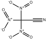 三硝乙腈, 630-72-8, 结构式