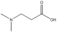 3-(ジメチルアミノ)プロパン酸 化学構造式