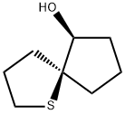 1-Thiaspiro[4.4]nonan-6-ol, (5S,6S)- (9CI) Structure