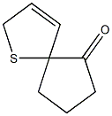 1-Thiaspiro[4.4]non-3-en-6-one,(+)-(9CI) Struktur