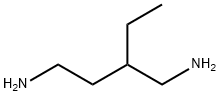 2-エチル-1,4-ブタンジアミン 化学構造式